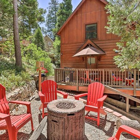 Villa Steps To Lake Cabin With Deck In Lake Arrowhead Exterior foto