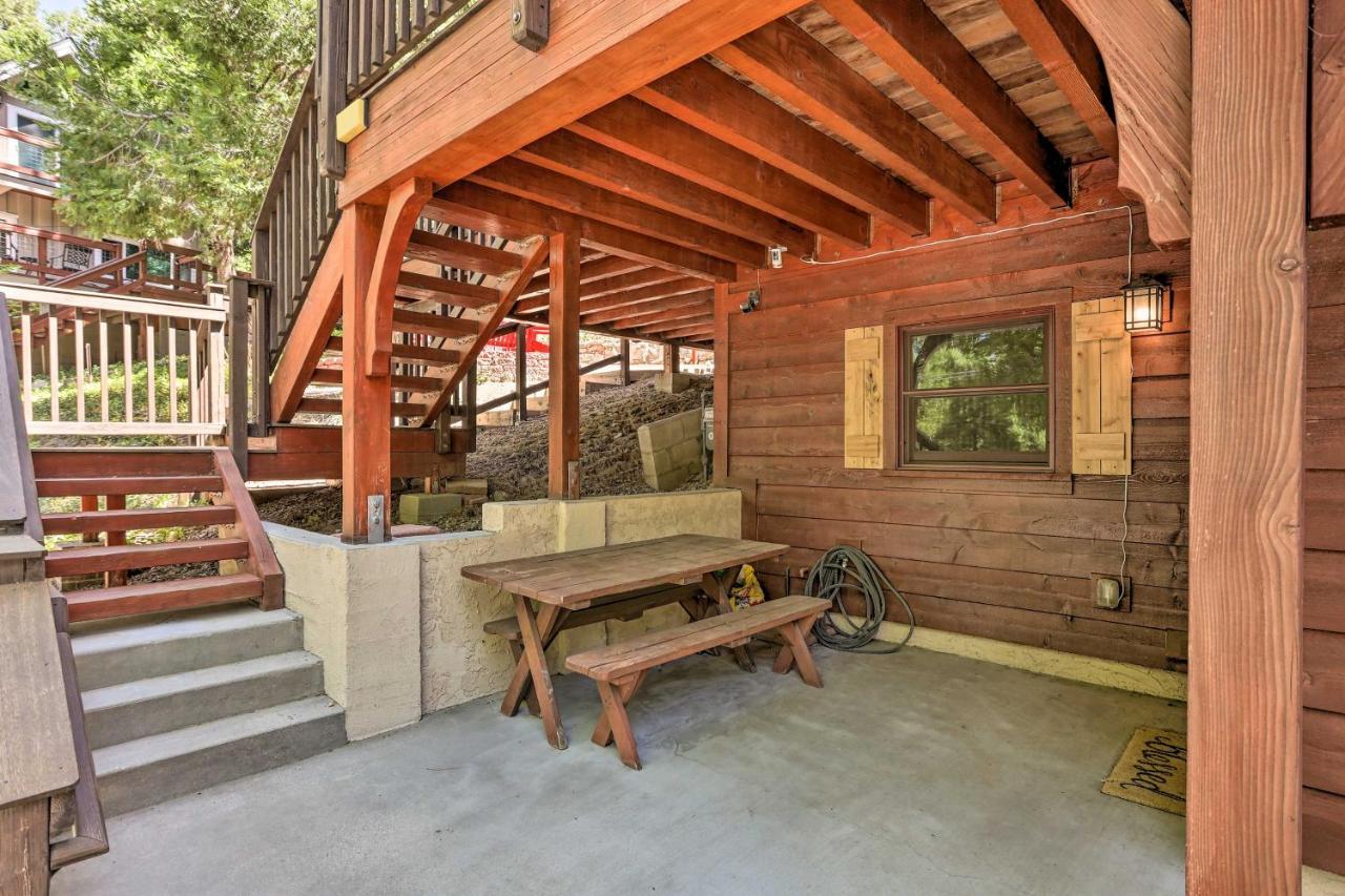 Villa Steps To Lake Cabin With Deck In Lake Arrowhead Exterior foto