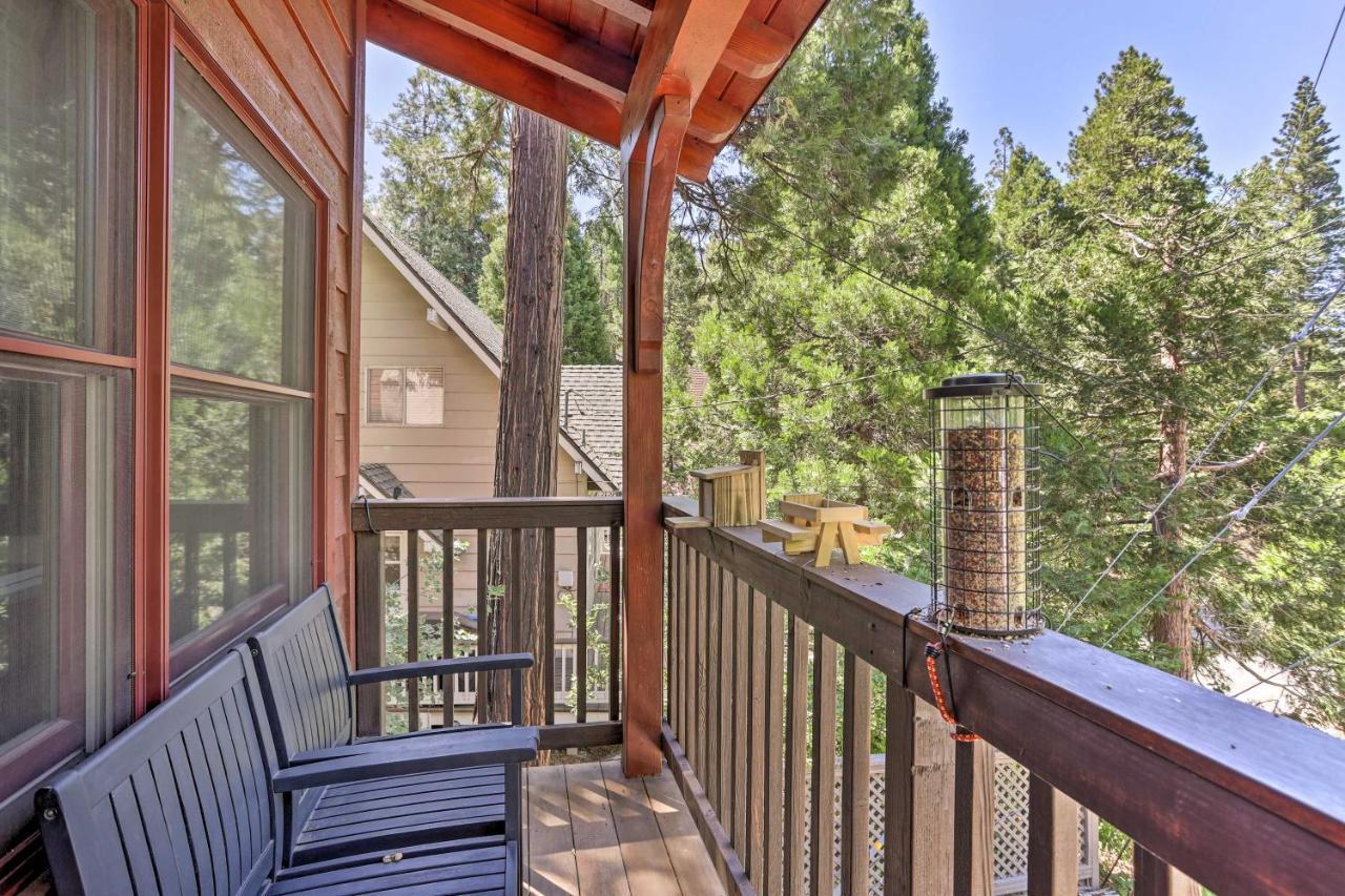 Villa Steps To Lake Cabin With Deck In Lake Arrowhead Exterior foto